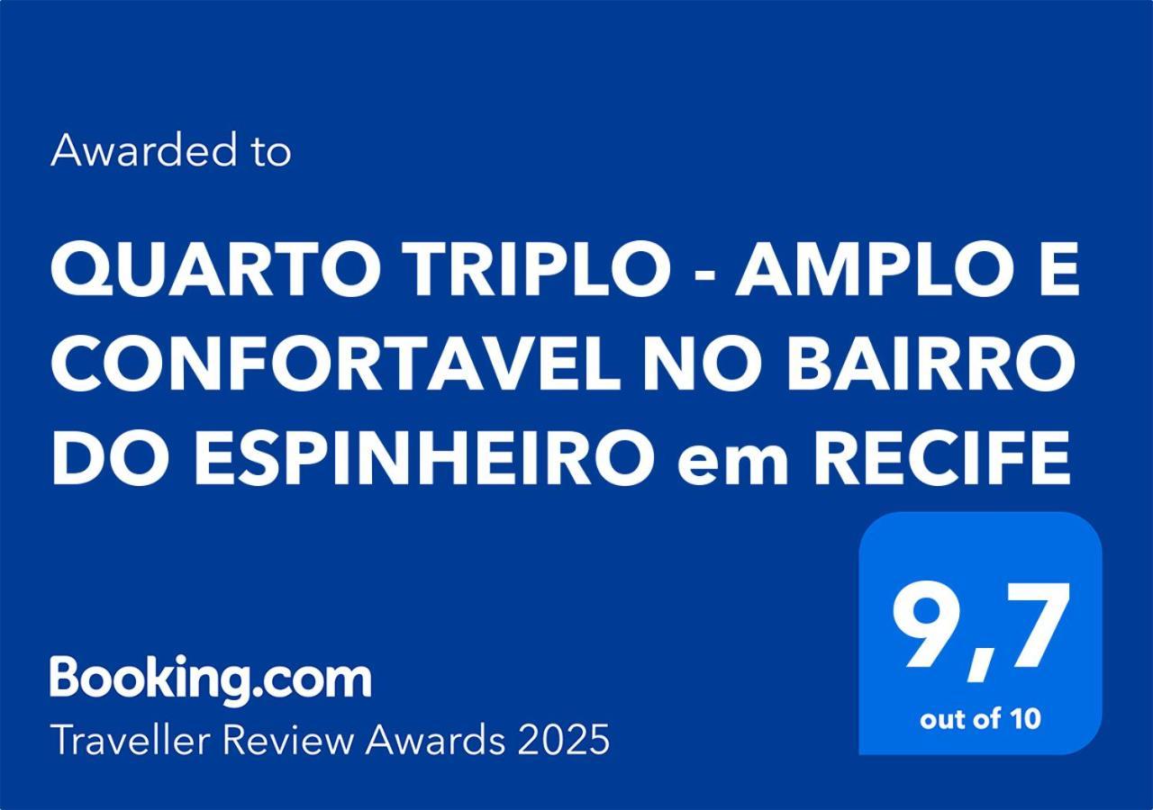 Quarto em Acomodações Particulares Triplo - Amplo E Confortavel No Bairro Do Espinheiro