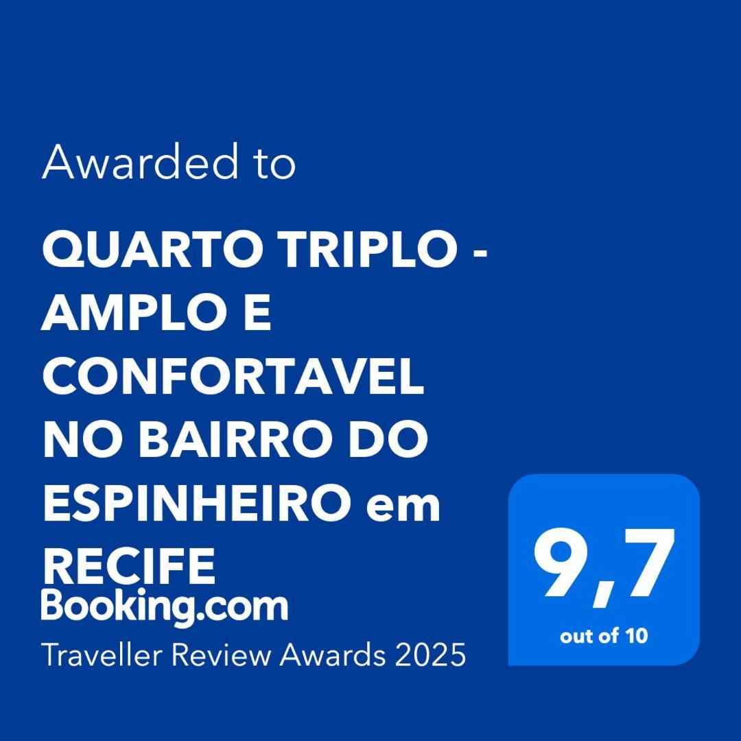 Triplo - Amplo E Confortavel No Bairro Do Espinheiro *